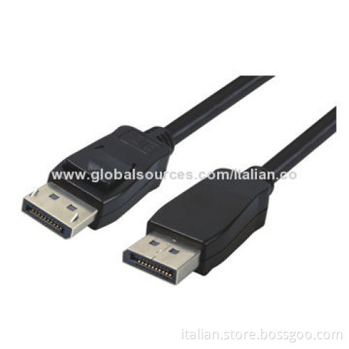Display port to display port cable male to maleNew